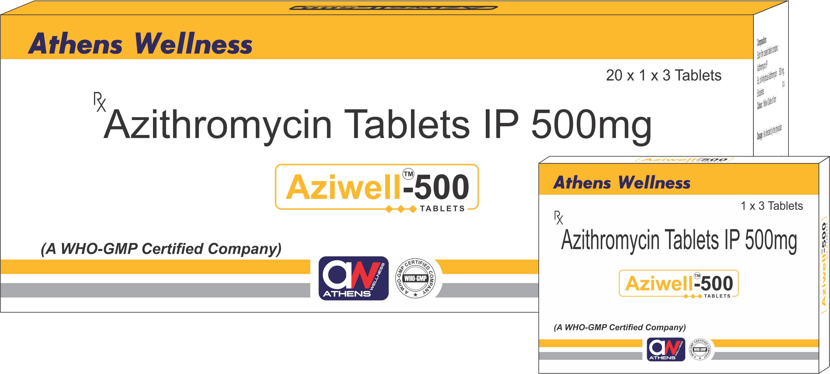 AZIWELL-500 TABLETS